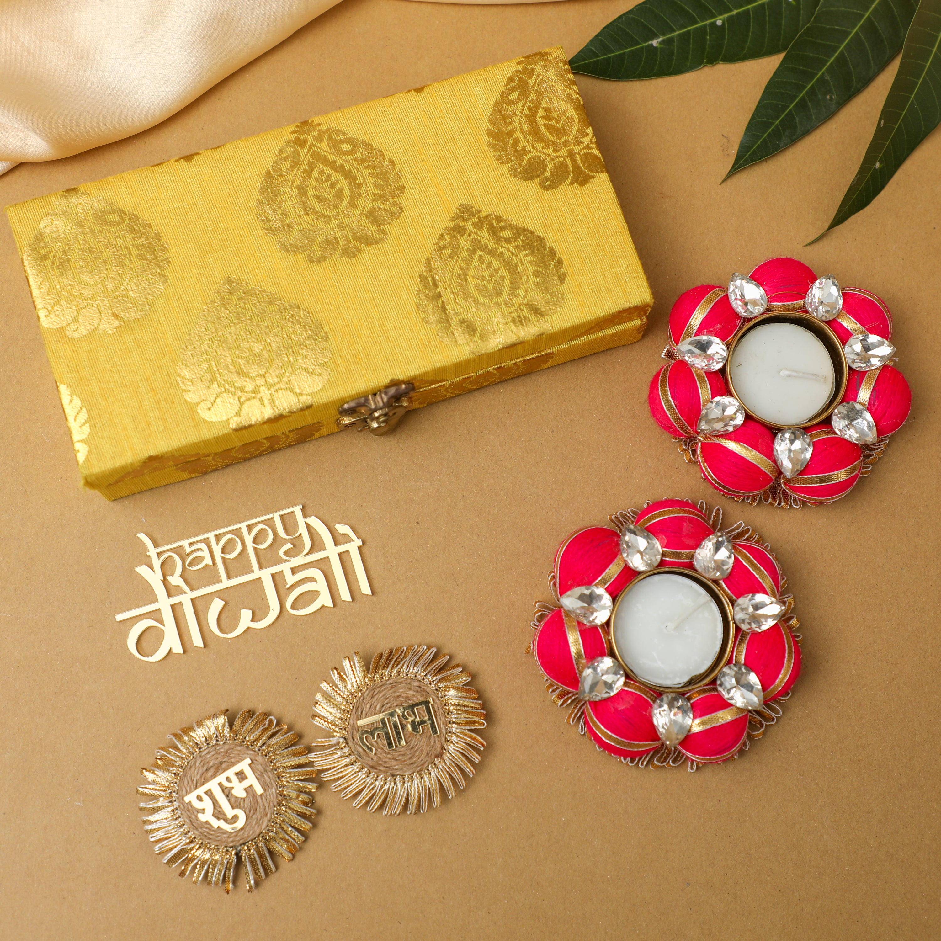 Designer Diya Gift Set